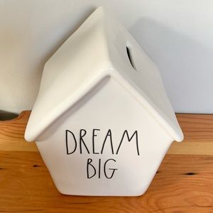 NWT Rae Dunn DREAM BIG Bank